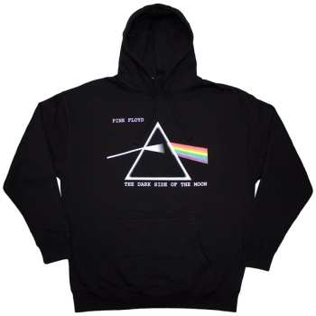 Merce Pink Floyd: Pink Floyd Unisex Pullover Hoodie: Dark Side Of The Moon Courier (small) S