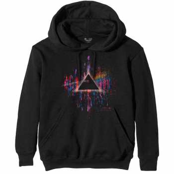 Merce Pink Floyd: Mikina Dark Side Of The Moon Pink Splatter  S