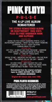 4LP/Set di cofanetti Pink Floyd: Pulse LTD