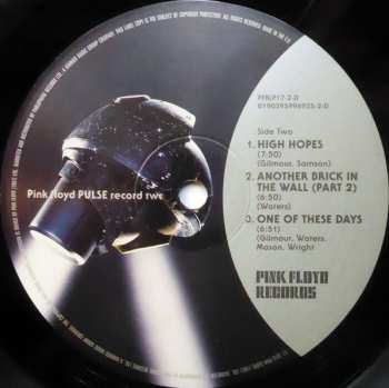 4LP/Set di cofanetti Pink Floyd: Pulse