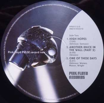 4LP/Set di cofanetti Pink Floyd: Pulse LTD