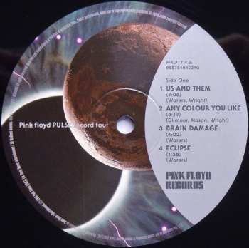 4LP/Set di cofanetti Pink Floyd: Pulse LTD