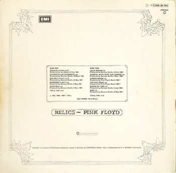 LP Pink Floyd: Relics