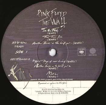 2LP Pink Floyd: The Wall