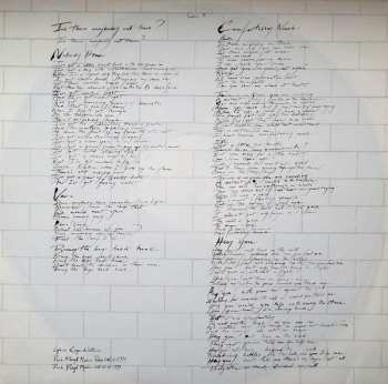 2LP Pink Floyd: The Wall