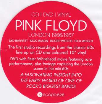 CD/DVD/Set di cofanetti/EP Pink Floyd: London 1966/1967  LTD | CLR