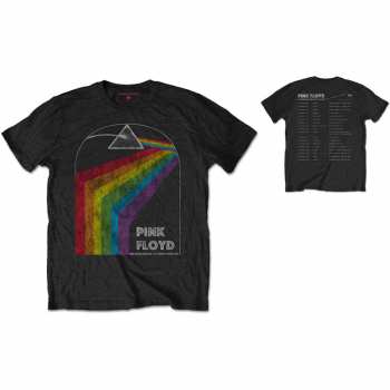 Merce Pink Floyd: Tričko Dark Side Of The Moon 1972 Tour  S