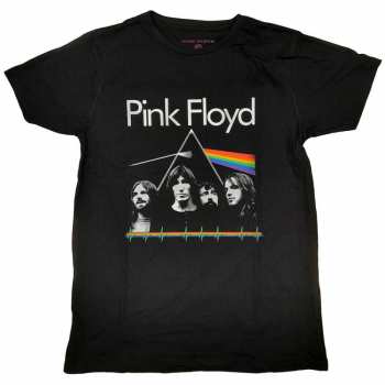 Merch Pink Floyd: Maglietta Dark Side Of The Moon Band & Pulse 