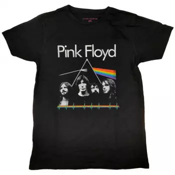 Maglietta Dark Side Of The Moon Band & Pulse 