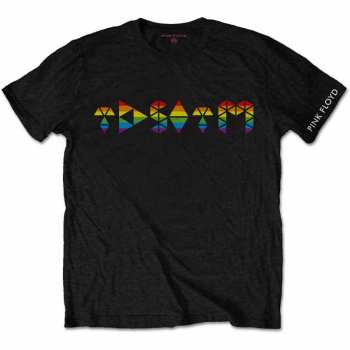 Merch Pink Floyd: Maglietta Dark Side Prism Initials 