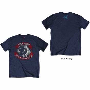 Merce Pink Floyd: Pink Floyd Unisex T-shirt: First In Space Vignette (back Print) (small) S