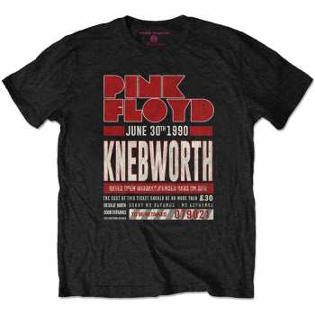 Merce Pink Floyd: Tričko Knebworth '90 Red  S