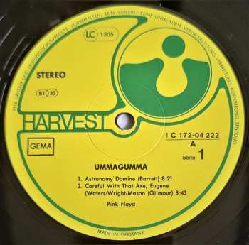 2LP Pink Floyd: Ummagumma