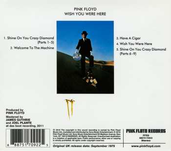 CD Pink Floyd: Wish You Were Here