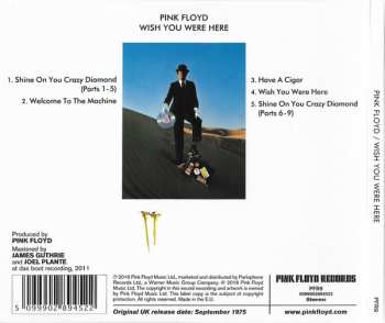 CD Pink Floyd: Wish You Were Here