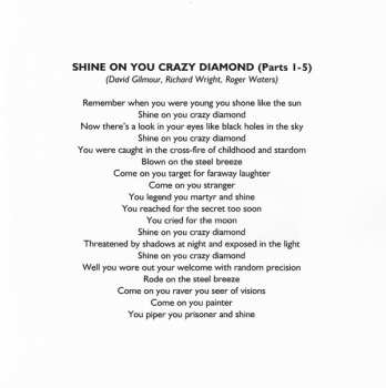 CD Pink Floyd: Wish You Were Here