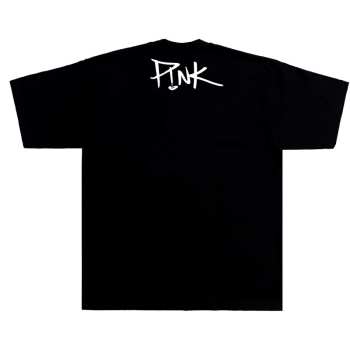 Merce Pink: Pink Unisex T-shirt: Wink (back Print) (small) S