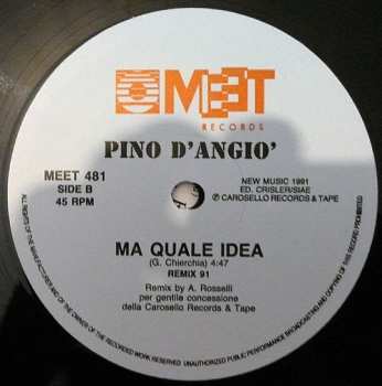 LP Pino D'Angiò: Ma Quale Idea (Special Remix '91)
