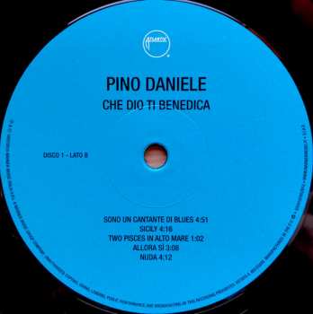 2LP Pino Daniele: Che Dio Ti Benedica