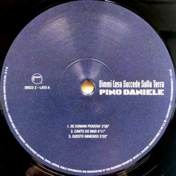 2LP Pino Daniele: Dimmi Cosa Succede Sulla Terra