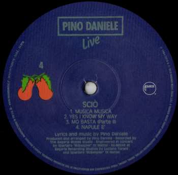 2LP Pino Daniele: Scio'