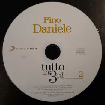 3CD Pino Daniele: Tutto In 3 Cd 