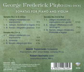 CD Marek Toporowski: Sonatas For Piano And Violin