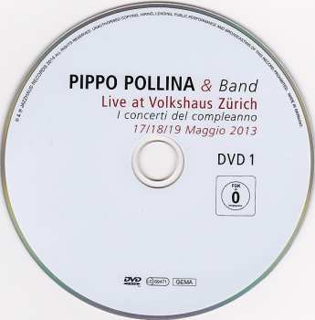 3DVD Pippo Pollina & Band: Live At Volkshaus Zürich