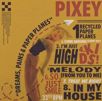 LP Pixey: Dreams, Pains & Paper Planes CLR