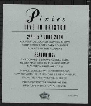 8CD/Set di cofanetti Pixies: Live In Brixton DLX