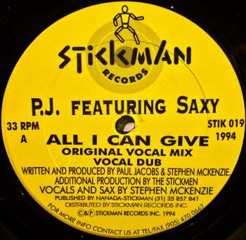 Album Paul Jacobs: All I Can Give