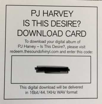 LP PJ Harvey: Is This Desire?