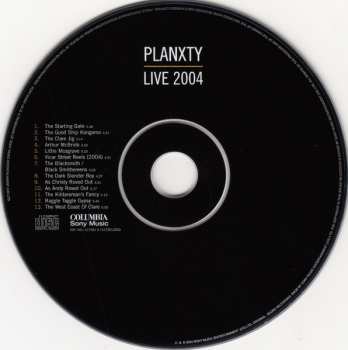 CD Planxty: Live 2004