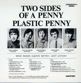 3CD/Set di cofanetti Plastic Penny: Everything I Am: The Complete Plastic Penny