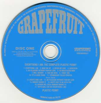 3CD/Set di cofanetti Plastic Penny: Everything I Am: The Complete Plastic Penny