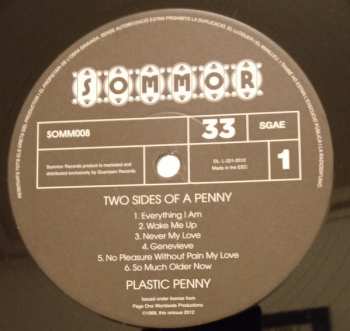 LP Plastic Penny: Two Sides Of A Penny