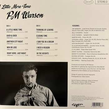 LP PM Warson: A Little More Time