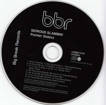 CD Pointer Sisters: Serious Slammin'