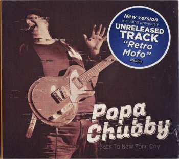 CD Popa Chubby: Back To New York City