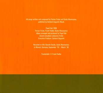 CD Popol Vuh: Shepherd's Symphony - Hirtensymphonie