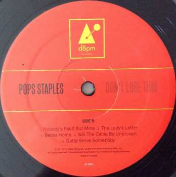 LP Pops Staples: Don't Lose This