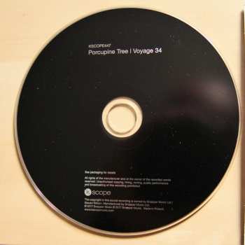 CD Porcupine Tree: Voyage 34