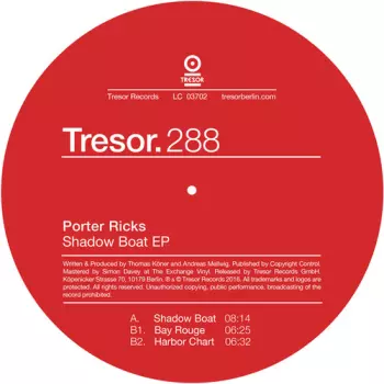 Porter Ricks: Shadow Boat EP