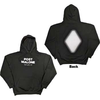 Merce Post Malone: Post Malone Unisex Pullover Hoodie: Carat (back Print & Ex-tour) (small) S