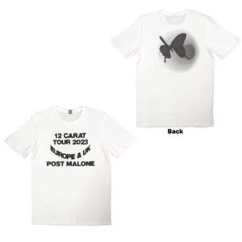 Merce Post Malone: Post Malone Unisex T-shirt: Spotlight 2023 Tour (back Print & Ex-tour) (small) S