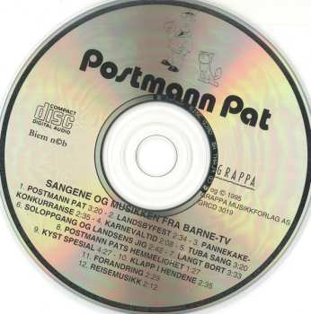 CD Postman Pat: Sangene Og Musikken Fra Barne-TV