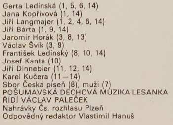 LP Pošumavská Dechovka Lesanka: Hrom Do Petrojc
