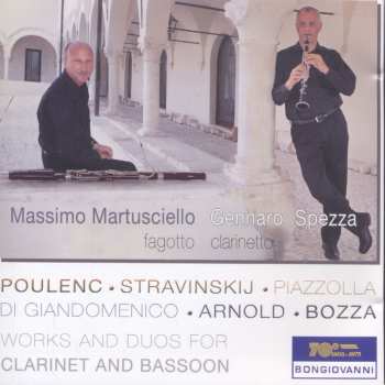 CD Poulenc / Martusciello / Spezza: Works & Duos For Clarinet & Bassoon