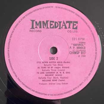 LP P.P. Arnold: Kafunta