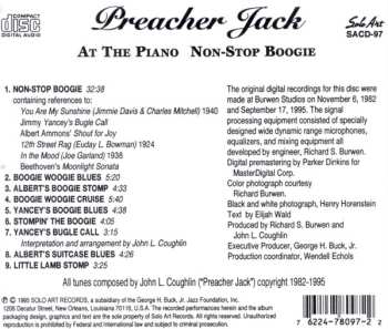 CD Preacher Jack: At The Piano - Non-Stop Boogie